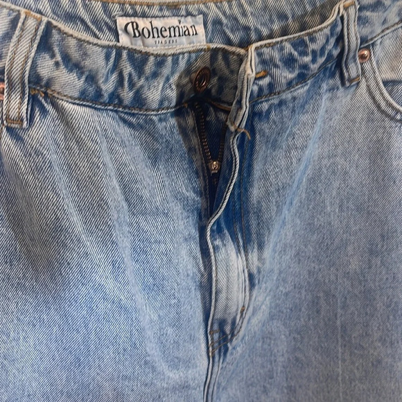Bohemian Traders Flare Jean In Ice Blue  size 38 - Picture 5 of 11